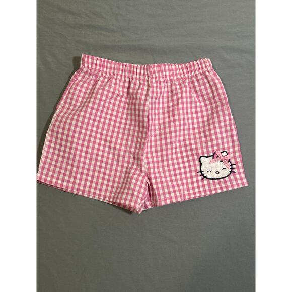 Hello Kitty Plaid Shorts - Girls Size 6/6X - Picture 1 of 3